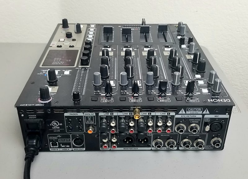 Denon DN-X1600 Professional 4-channel DJ Mixer - Exc!