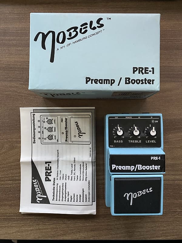 Nobels PRE-1 Preamp / Booster 1990s image 1