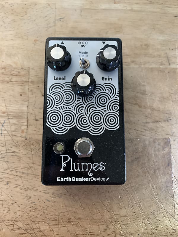EarthQuaker Devices Plumes Black Sparkle | Reverb