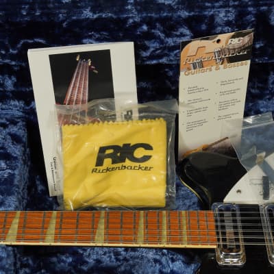 1989 Rickenbacker 370/12RM Roger McGuinn Semihollow Electric 12-String Guitar (VIDEO! Fresh Work, Ready to Go, w/Pedal) image 24