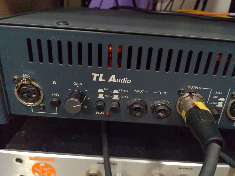 TL Audio Dual Valve Mic Pre / DI | Reverb TL Audio Dual Valve Mic Pre / DI | Reverb