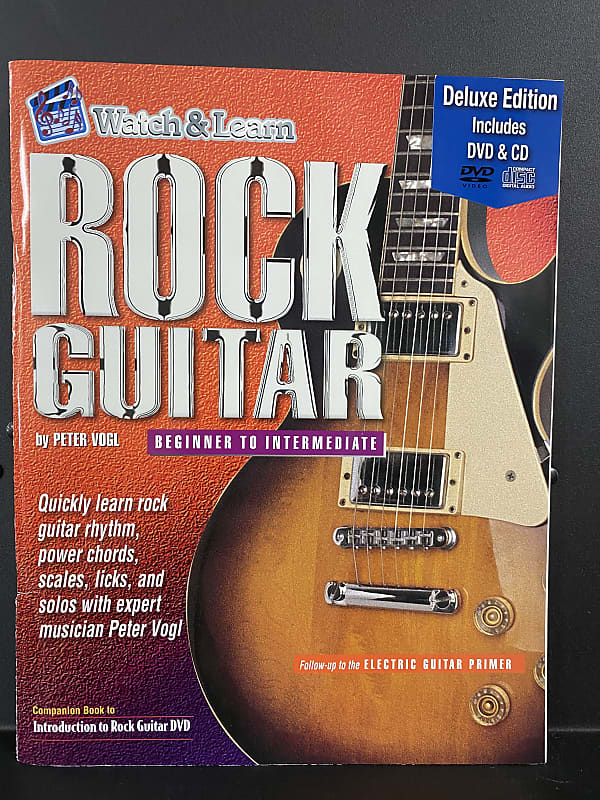 Watch & Learn Rock Guitar Deluxe Edition | Reverb