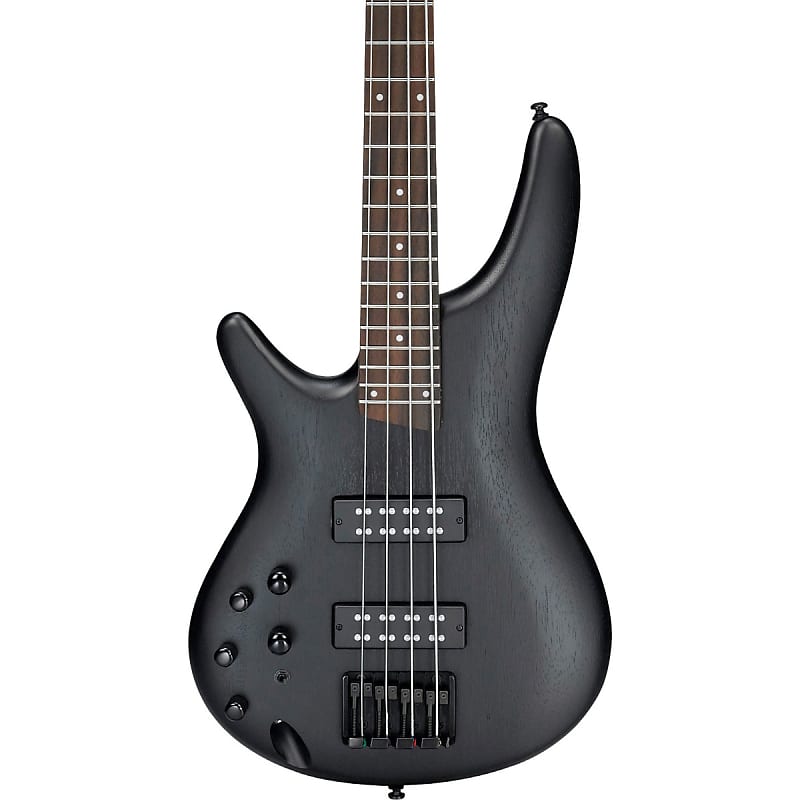 Ibanez SR300EBLWK SR Standard 4 String Electric Bass in Weathered Black image 1