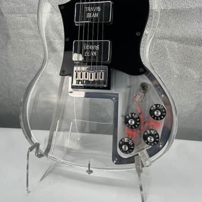 Electrical Guitar Company Travis Bean Acrylic DS Ghost Model SOMA Sunn O))) - Clear & Polished for sale