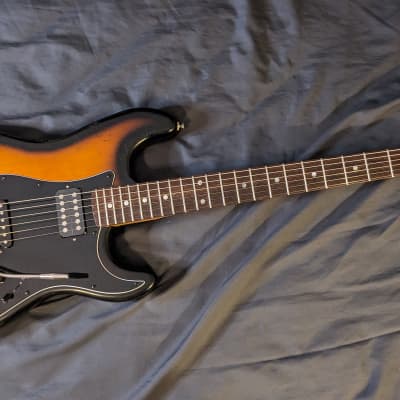 1980s ESP Custom Stratocaster - 2 Tone Sunburst (Nitro) - Japan - Onboard OD - Gig Bag Included image 3