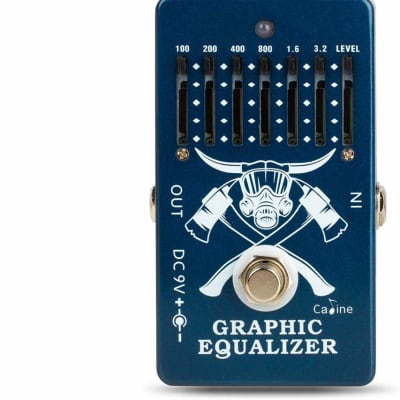 Caline CP-71 EQ Electric Guitar Graphic EQ Pedal New release image 2
