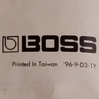 Boss CS-3 Black Label ACA 1990s (DBX1252 chip) w/box & rare japanese manual image 10