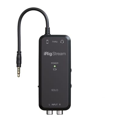 IK Multimedia iRig Stream Solo Mobile Audio Interface