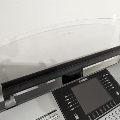 Yamaha Tyros music rest & holder 2007-present - Black/Transparent