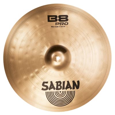 Sabian 17" B8 Pro Thin Crash Cymbal