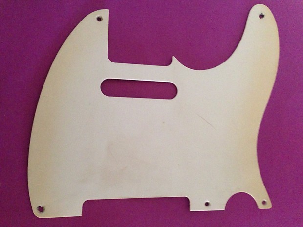 Fender Road Worn 50s Telecaster Pickguard 2010s White Aged Relic image 1