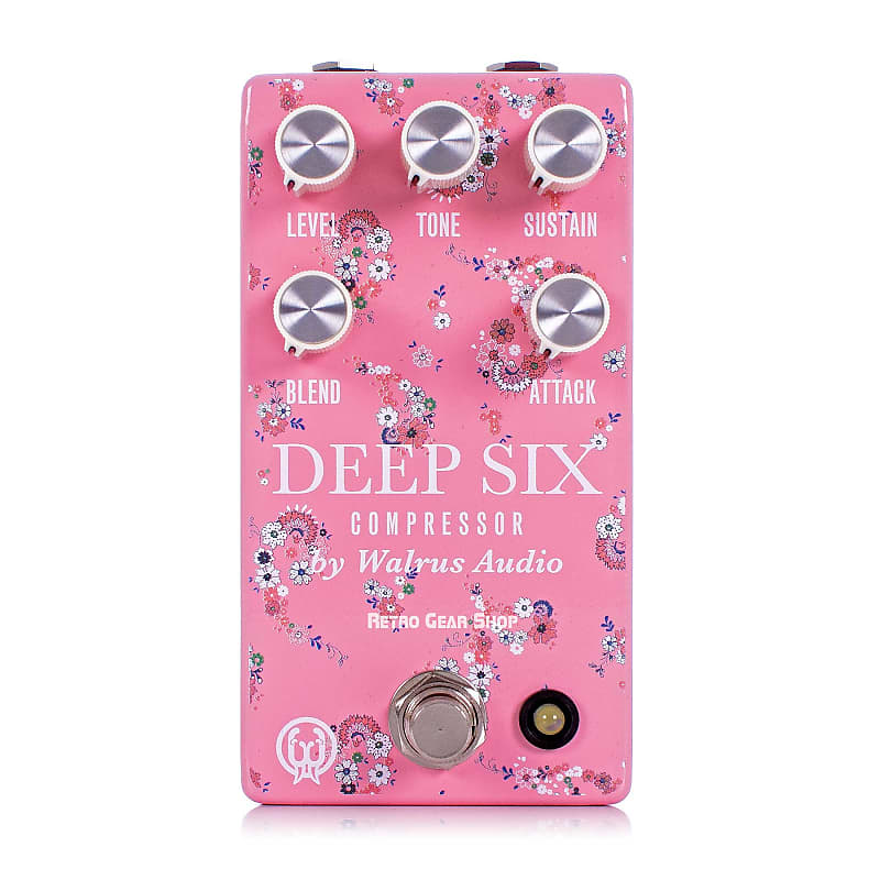 Walrus Audio Deep Six V3 Custom Limited Edition Floral Series Deep