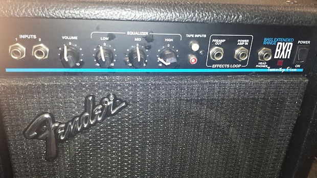 Fender BXR-25 Bass Guitar Combo Amp Amplifier