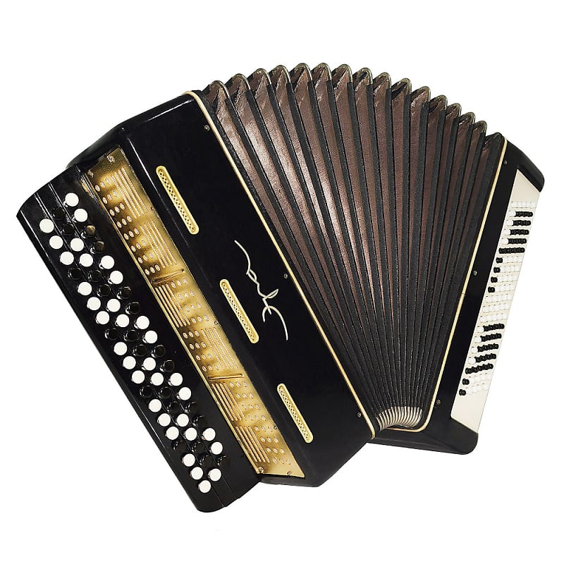 3 Row Chromatic Button Accordion Bayan Era made in Russia New Straps Case 2156, Rich and Beautiful sound! image 1