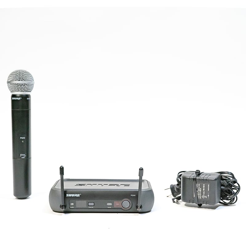 SHURE シュアー マイクセットPGX4 PGX2 Shure PGX4 JB 806-810 MHz - Microphone Receiver w/ Power