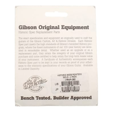 Gibson Historic Knob Pointers - Gold image 3