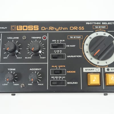 BOSS Dr-55 Dr. Rhythm Vintage Analog Drum Machine Roland
