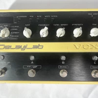 VOX DelayLab ディレイエフェクター 試奏動画】VOX DelayLab ギターエフェクター - YouTube