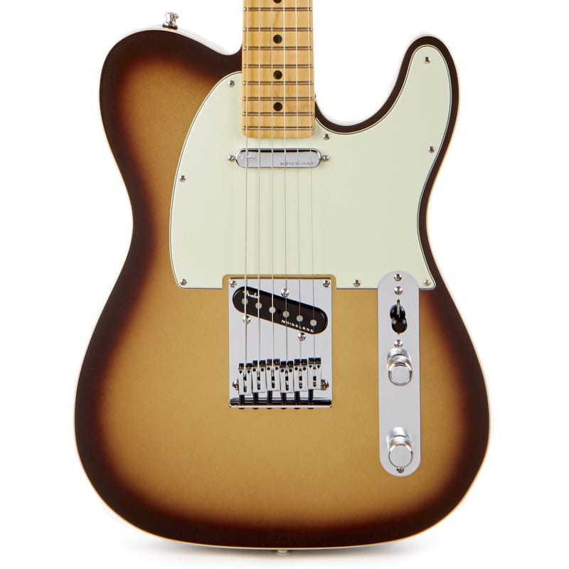 Photos - Guitar Fender American Ultra Telecaster with Maple Fretboard Mocha Burst Mocha Bu 