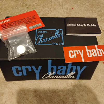 Dunlop Justin Chancellor Signature Cry Baby Wah 2021 - Present - Blue image 3