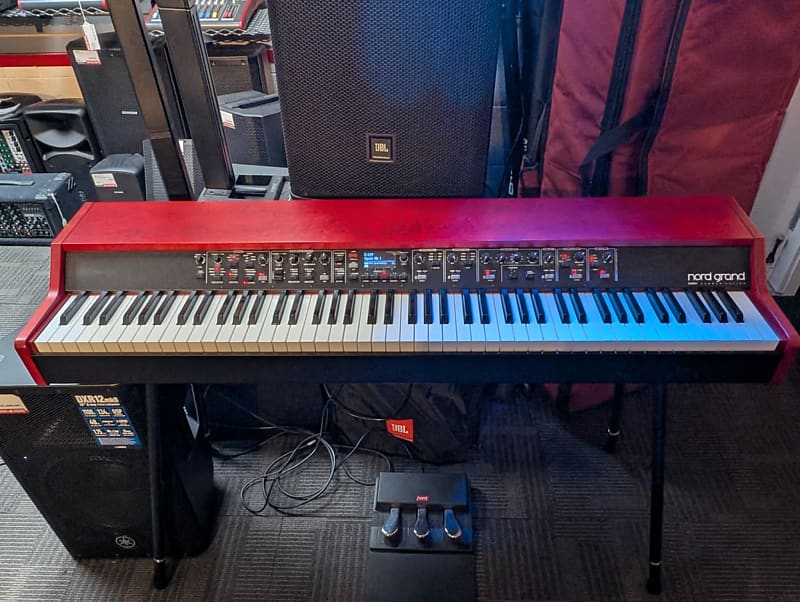 Nord Grand Hammer Action 88-Key Digital Piano 2022 - Red image 1