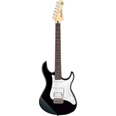 Yamaha PAC012 Pacifica Series HSS Electric Guitar Black for sale