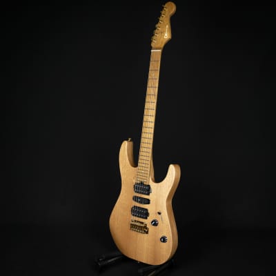 Charvel Pro-Mod DK24 Solid Body Electric Guitar Maple Fingerboard Mahogany Natural (MC220002334) image 6