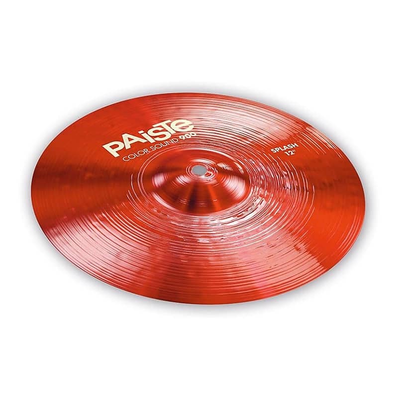 Paiste 900 Series Color Sound Red 12 Splash Cymbal image 1