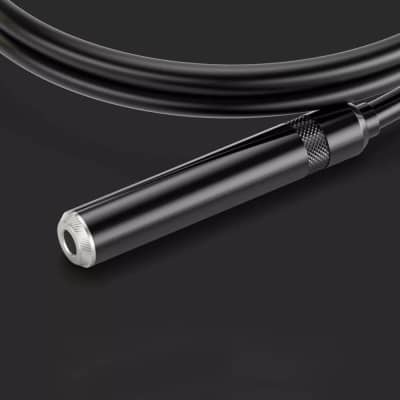 Ts 1/4" Female Mono To Dual Rca Male Mono Splitter Y Cable Interconnected Cable image 2
