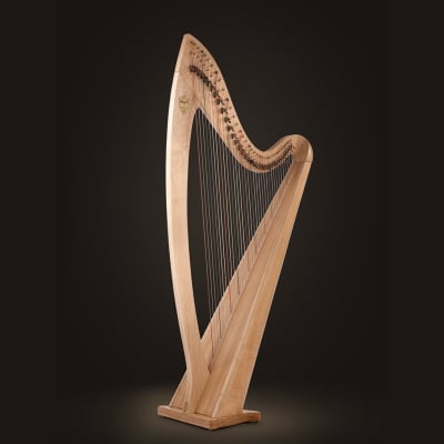 Full Bundle Professional 16 String Lyre Harp with Pickup and