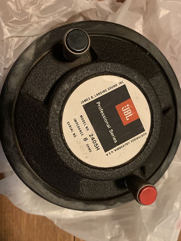 JBL 2405h ツィーター JBL 2405H Tweeter Pair Professional Series 8 Ohms Speaker