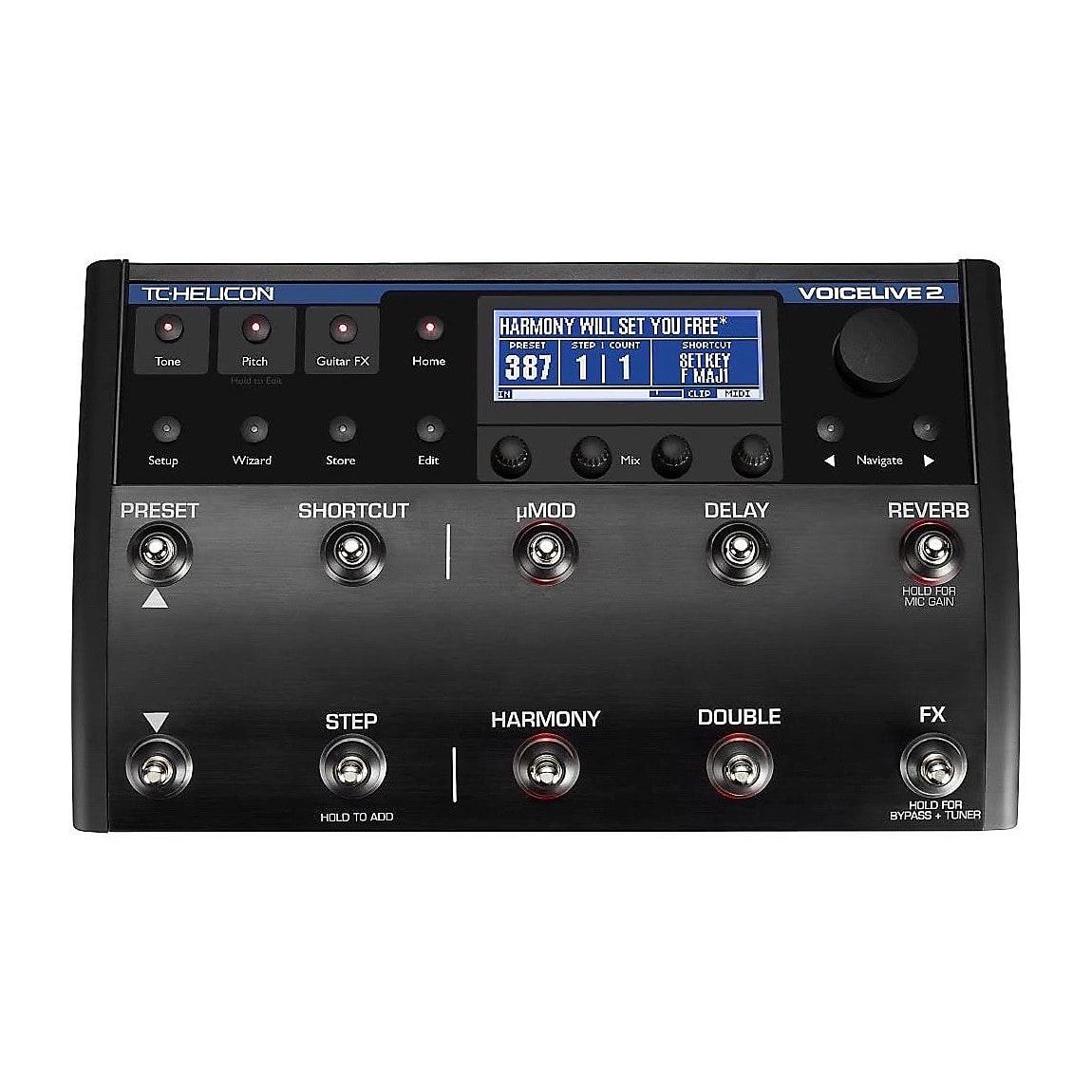 TC Helicon VoiceLive 2 | Reverb