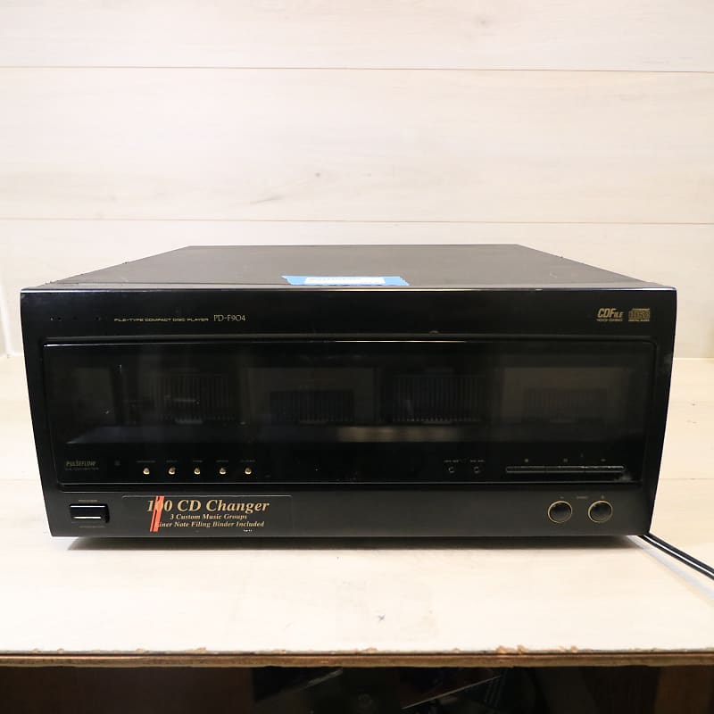 Pioneer Vintage Pioneer PD-F904 Compact Disc Changer 1995 - Black metal  			