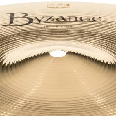 Meinl Byzance Brilliant Thin Crash Cymbal 14 image 5