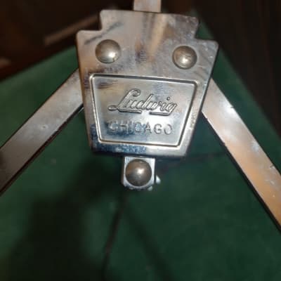 Ludwig Keystone Chicago Snare Stand 1970's - Chrome image 3