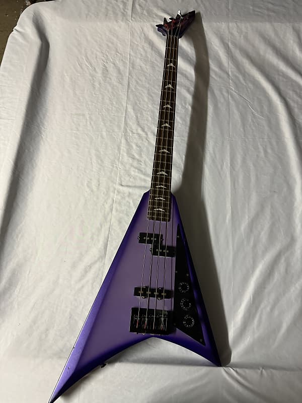 Guild Burnside The Lance Bass *Needs Work* 1980s Purple Reverb