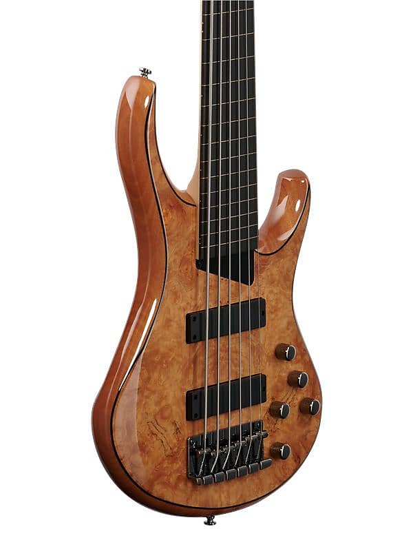 MTD Kingston Z6 Fretless 6-String Bass Guitar Natural Gloss MTD Kingston Z6 Fretless 6-String Bass Guitar Natural Gloss