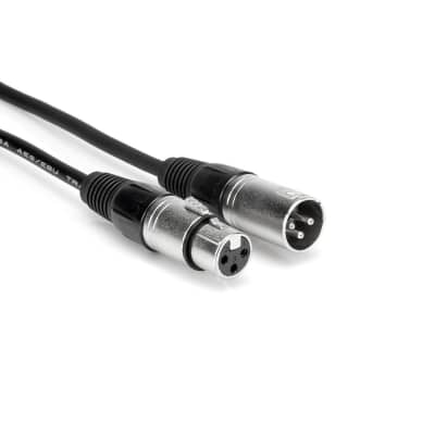 Hosa DMX-305 3-Pin XLR Male to 3-Pin XLR Female Cable - 5 Feet image 1