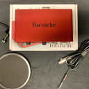 Focusrite Scarlett 2i2 USB 2.0 Audio Interface + New Microphone Pop Filter + XLR/TRS Cable