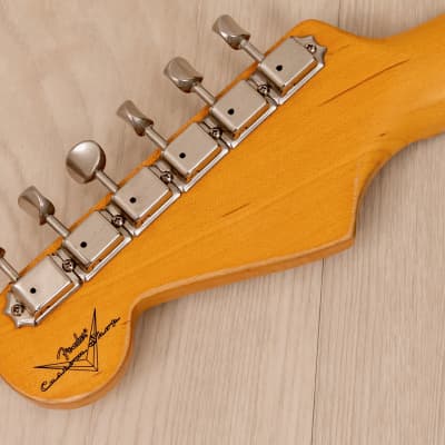 2015 Fender Custom Shop 1957 Stratocaster Partscaster Sunburst w/ Fat 50s, Case image 5