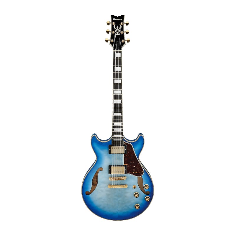 Ibanez AM Artcore Expressionist 6-String Electric Guitar (Jet Blue Burst) image 1
