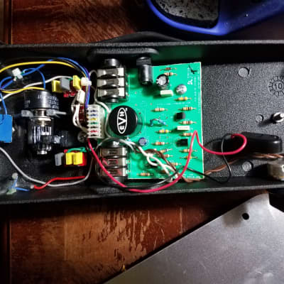 Modified Cry Baby Wah GCB-95 Wah Mods With EVH Wah Inductor Mod