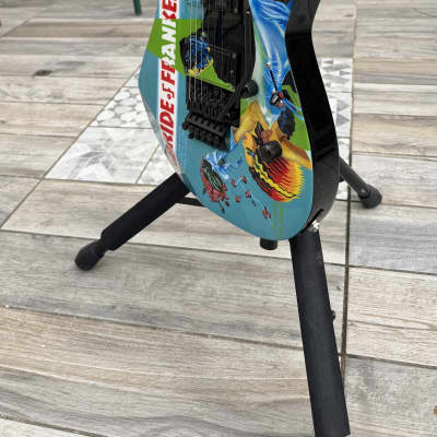 ESP M2 MII KH 2007 - Custom « BRIDE Of FRANKENSTEIN » Kirk Hammett KH image 5