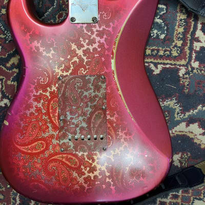 Fender Stratocaster Pink paisley relic image 3