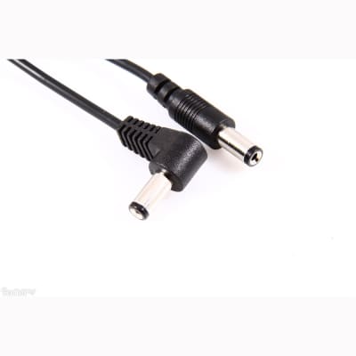 Voodoo Lab 2.1mm Straight and Right Angle Barrel Cable for Pedal Power Supplies 18" image 4