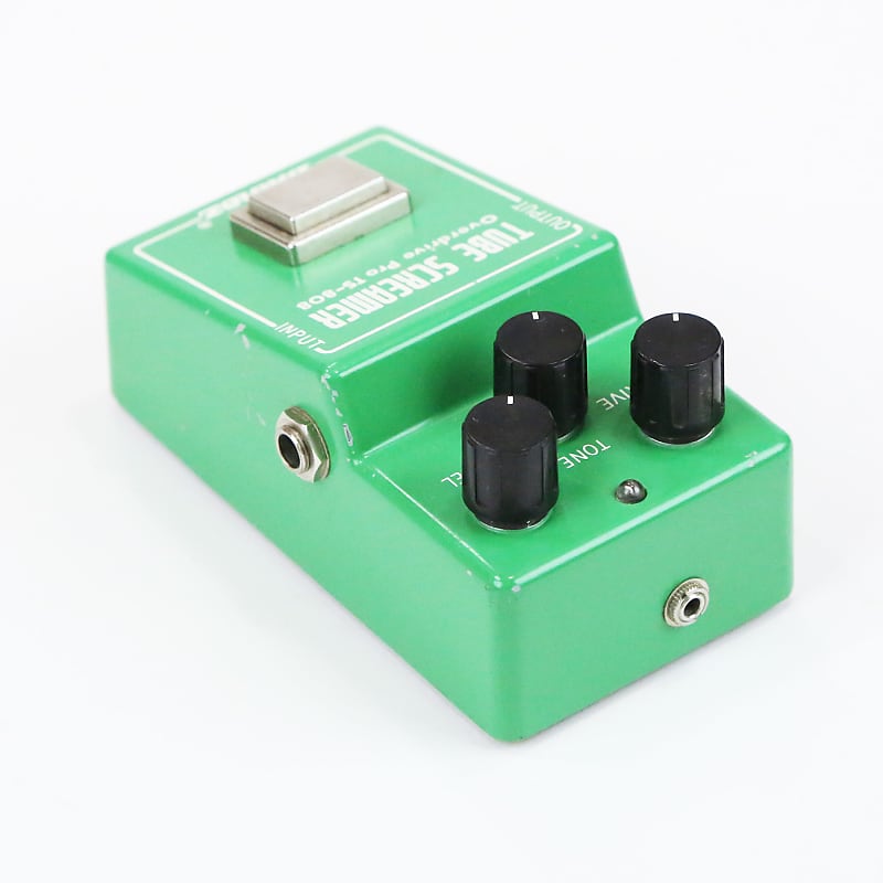 1980 Ibanez TS-808 Tube Screamer Overdrive Pro Vintage Original Maxon  Distortion Effects Pedal SRV Cesar Diaz Version 1st Variant JRC4558D Chip  MIJ 