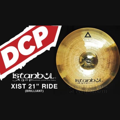 Istanbul Agop Xist Brilliant Ride Cymbal 21" image 2
