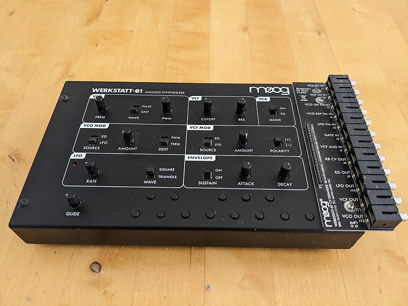 Moog Werkstatt-Ø1 Analog Synthesize image 1
