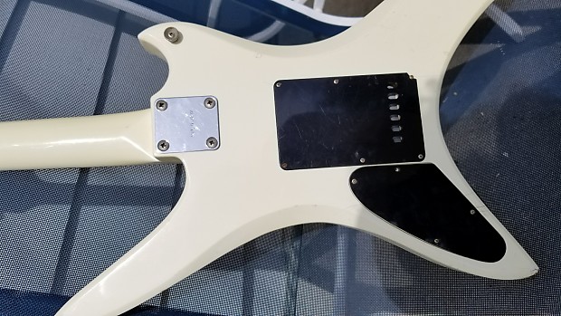 B.C Rich 日本製 white MIJ BC Rich Stealth 80's White | Reverb