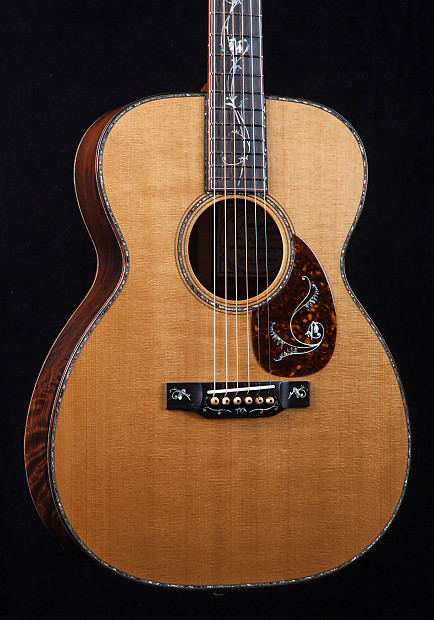 Bourgeois 8000 OM 45 Deluxe Ghost Flower Luthier s Choice Master Brazilian Rosewood Adirondack Reverb Sweden